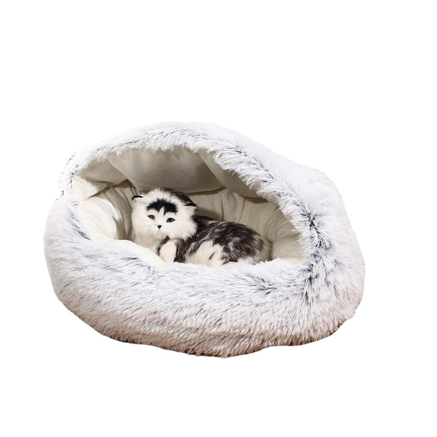50/65CM Multi-color PP Cotton Round Soft Pet Warm Mat Dirt-resistant Sleeping Bed Mat Image 1