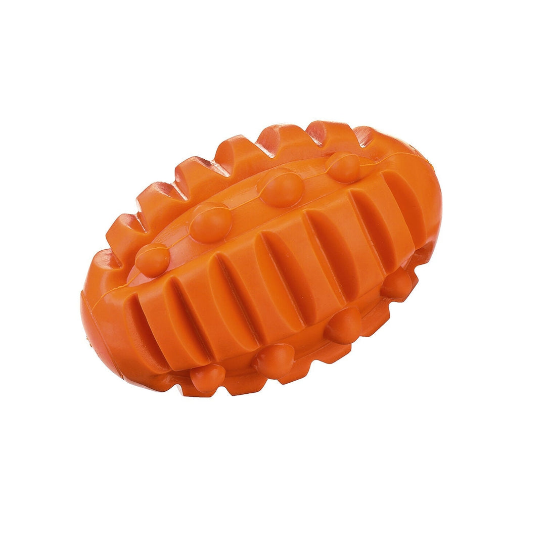 5"x 3" Large Interactive Dog Ball ToysReal Beef FlavorSqueaky Chew Toy for Medium Large Sized DogsDishwasher Safe Image 4