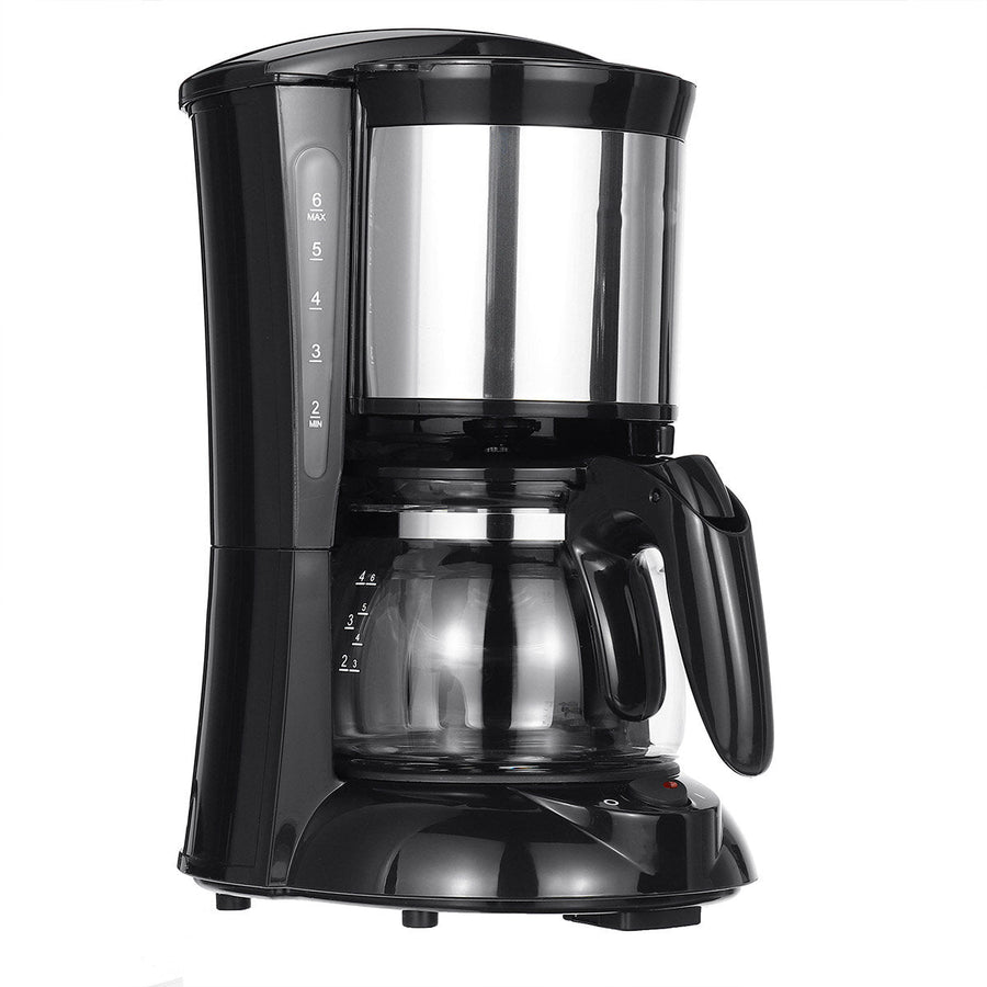 600W 650ml Household Drip-type Coffee Machine American Coffee Tea Maker Dual Use Image 1