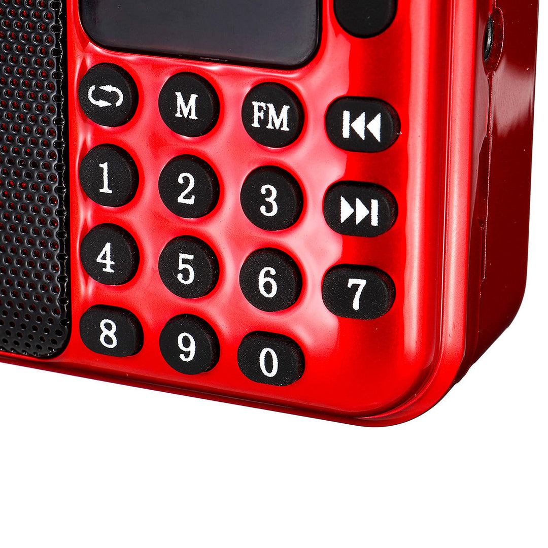 5V 3W Portable USB Radio FM MP3 Memory Card U-disk Speaker Player Image 8