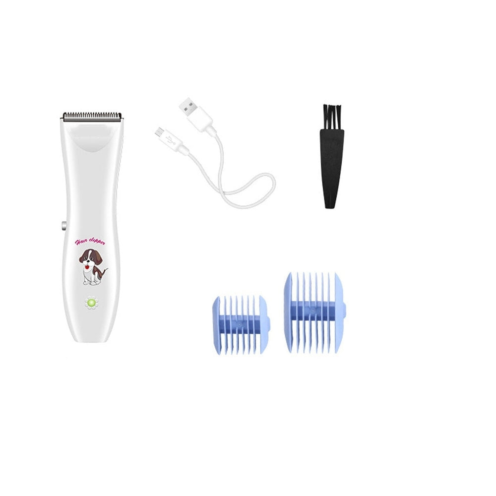 5V USB Electrical Pet Hair Trimmer Rechargeable Low-noise Hair Clipper Pets Hair Cutter Image 2