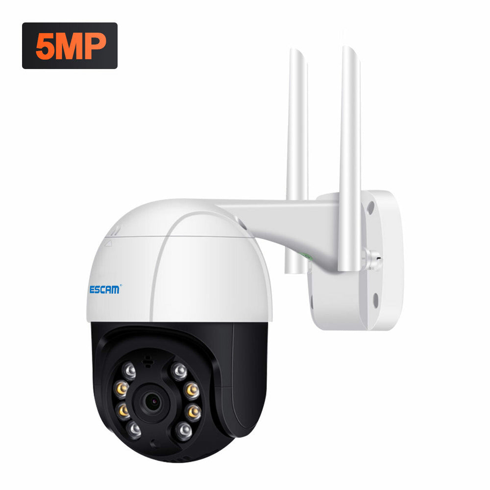 5MP Pan,Tilt AI Humanoid Detection Auto Tracking Cloud Storage Waterproof WiFi IP Camera with Two Way Audio Night Vision Image 2