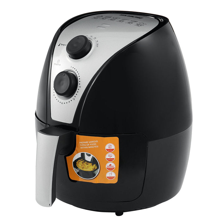 5L Air Fryer Rapid Healthy Cooker Oven Low Fat Oil Free 220-240V-Black Image 2