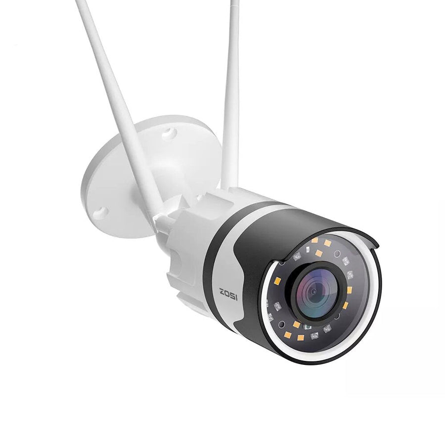 5MP HD Spotlight WiFi Camera Outdoor Waterproof AI Human Detection Color Night Vision 2 Way Audio CCTV Wireless IP Cam Image 1