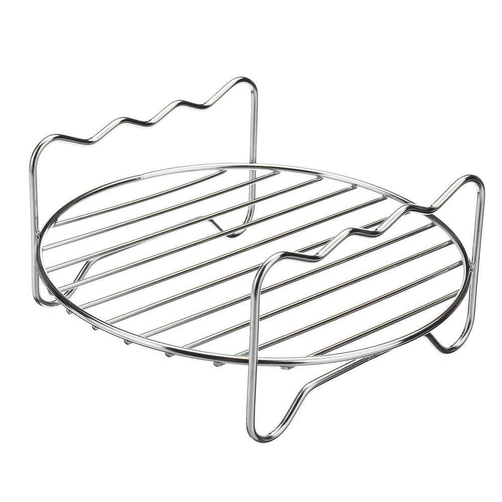 6 11pc Air Fryer Accessories Chips Baking Pan Set for 3.2-6.8QT Image 2