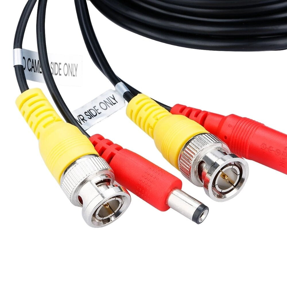 5~60M CCTV DVR Camera Recorder System Video Cable DC Power Security Surveillance BNC Cable Image 2