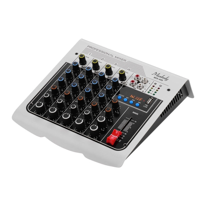 6-Channel Audio Mixer Mixing Console Image 3