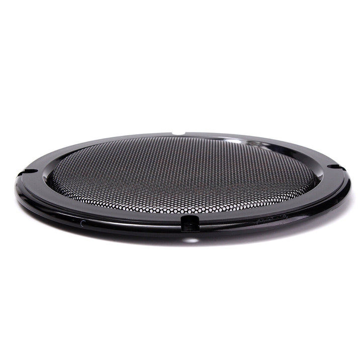 6.5 Inch Speaker Cover Decorative Circle Metal Mesh Grille Black Gold Decor Image 2