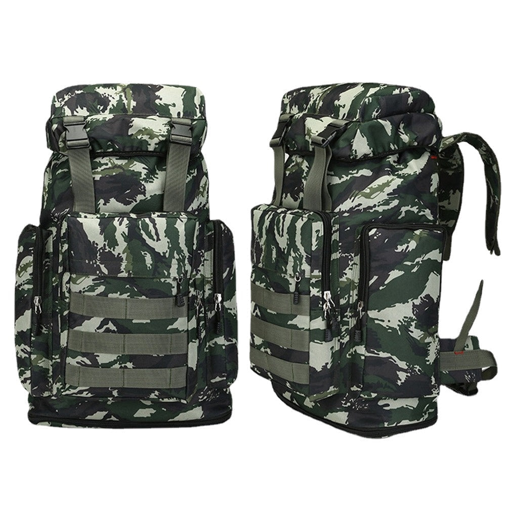 80L Multi-Color Large Capacity Waterproof Tactical Backpack Outdoor Travel Hiking Camping Bag Image 2