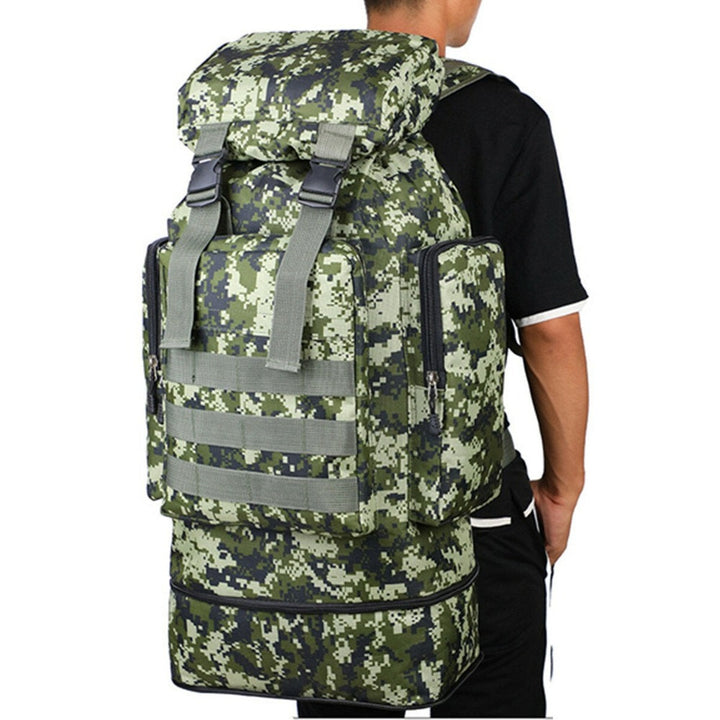 80L Multi-Color Large Capacity Waterproof Tactical Backpack Outdoor Travel Hiking Camping Bag Image 7