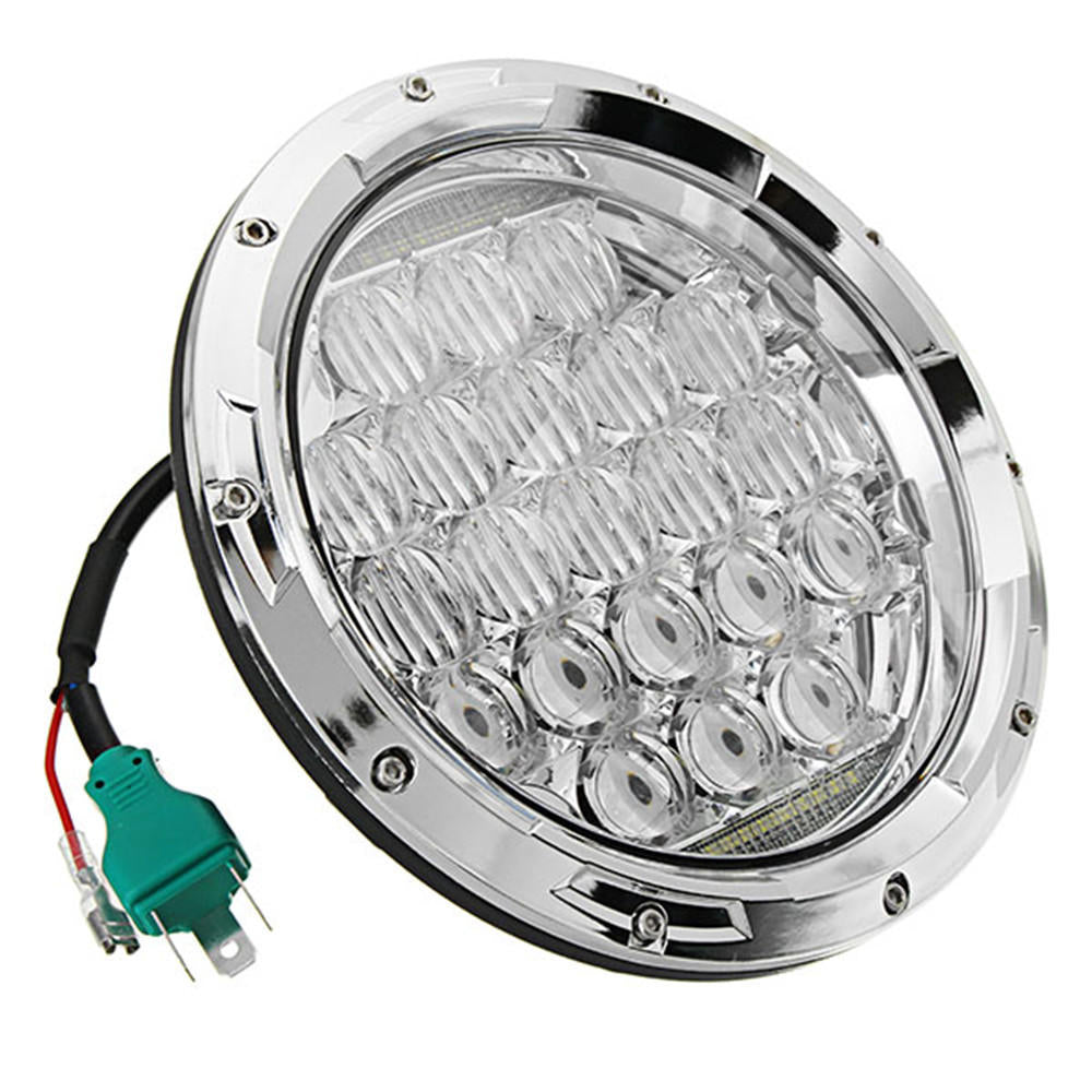 7 Inch 75W 6500K Motorcycle Stainless LED Headlights 5D Lens High/Low Beam Waterproof IP67 Image 3