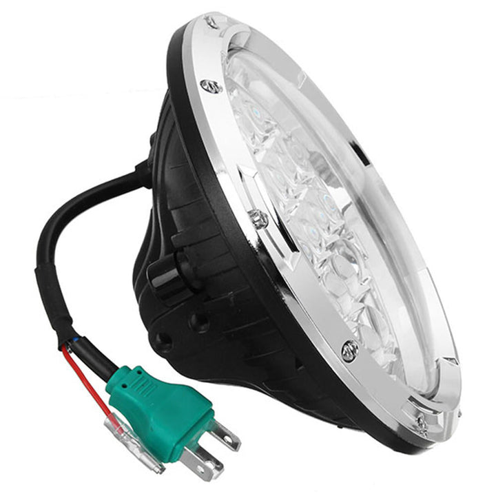 7 Inch 75W 6500K Motorcycle Stainless LED Headlights 5D Lens High,Low Beam Waterproof IP67 Image 6