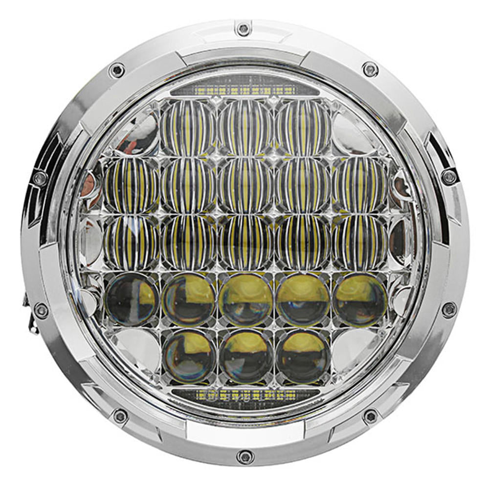 7 Inch 75W 6500K Motorcycle Stainless LED Headlights 5D Lens High/Low Beam Waterproof IP67 Image 9