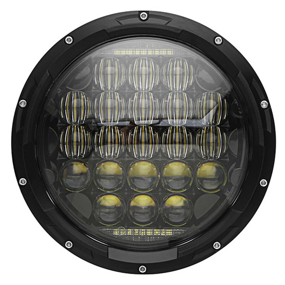 7 Inch 75W 6500K Motorcycle Stainless LED Headlights 5D Lens High/Low Beam Waterproof IP67 Image 1