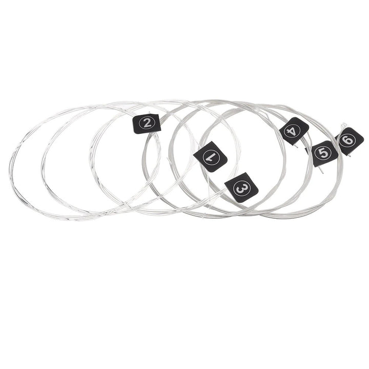 6pcs/set Classic Guitar Strings Nylon Thread Silver Plated Wire Strings Guitar Accessories Image 1