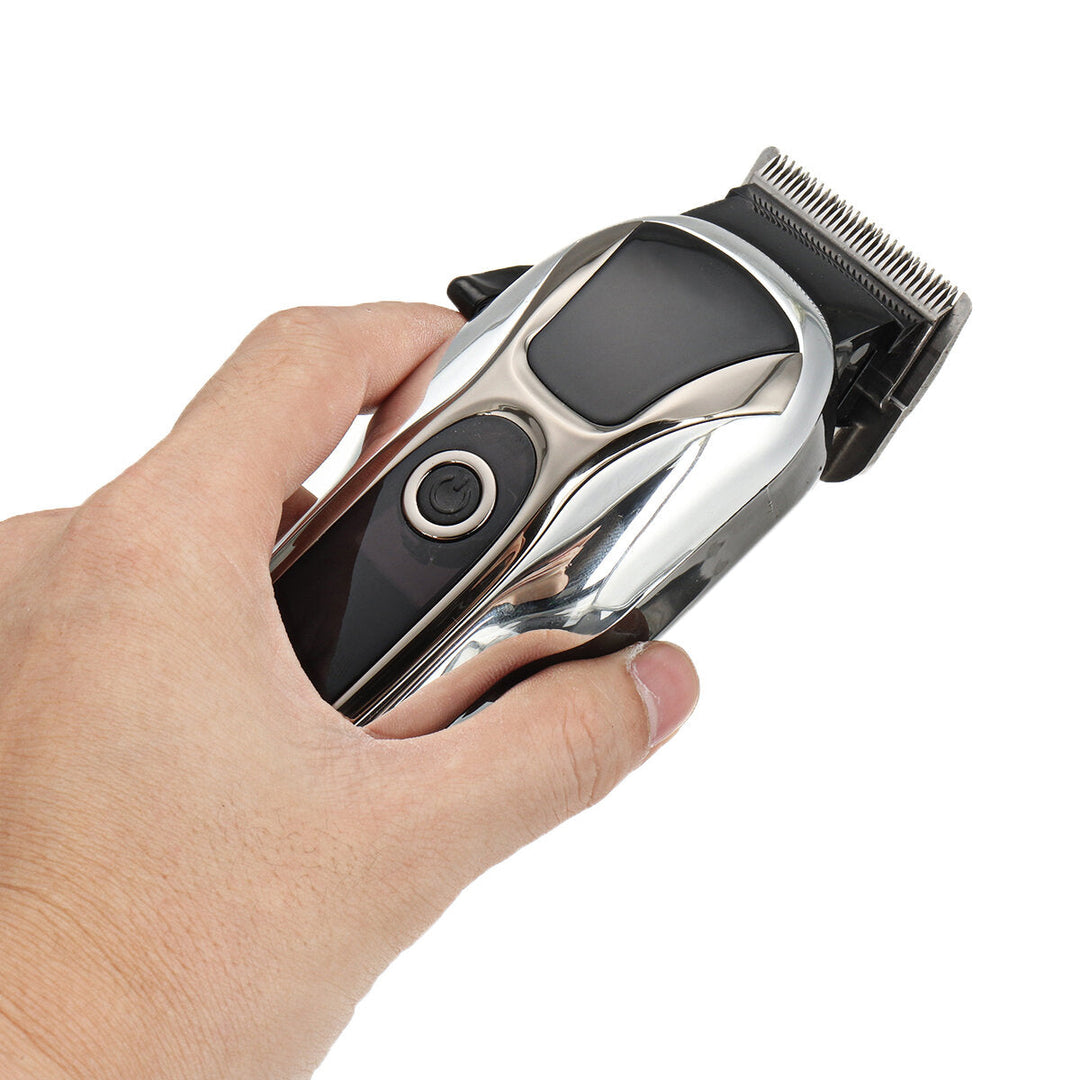 6W Electric Hair Trimmer Clipper Rechargeable Barber Shaver Cutting Set Haircut Machine Image 6