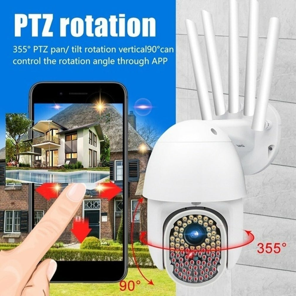 82 LED 2MP WIFI Security Camera WiFi 1080P Wireless Speed Dome CCTV Onvif Outdoor Infrared Night Vision IP Camera Image 2