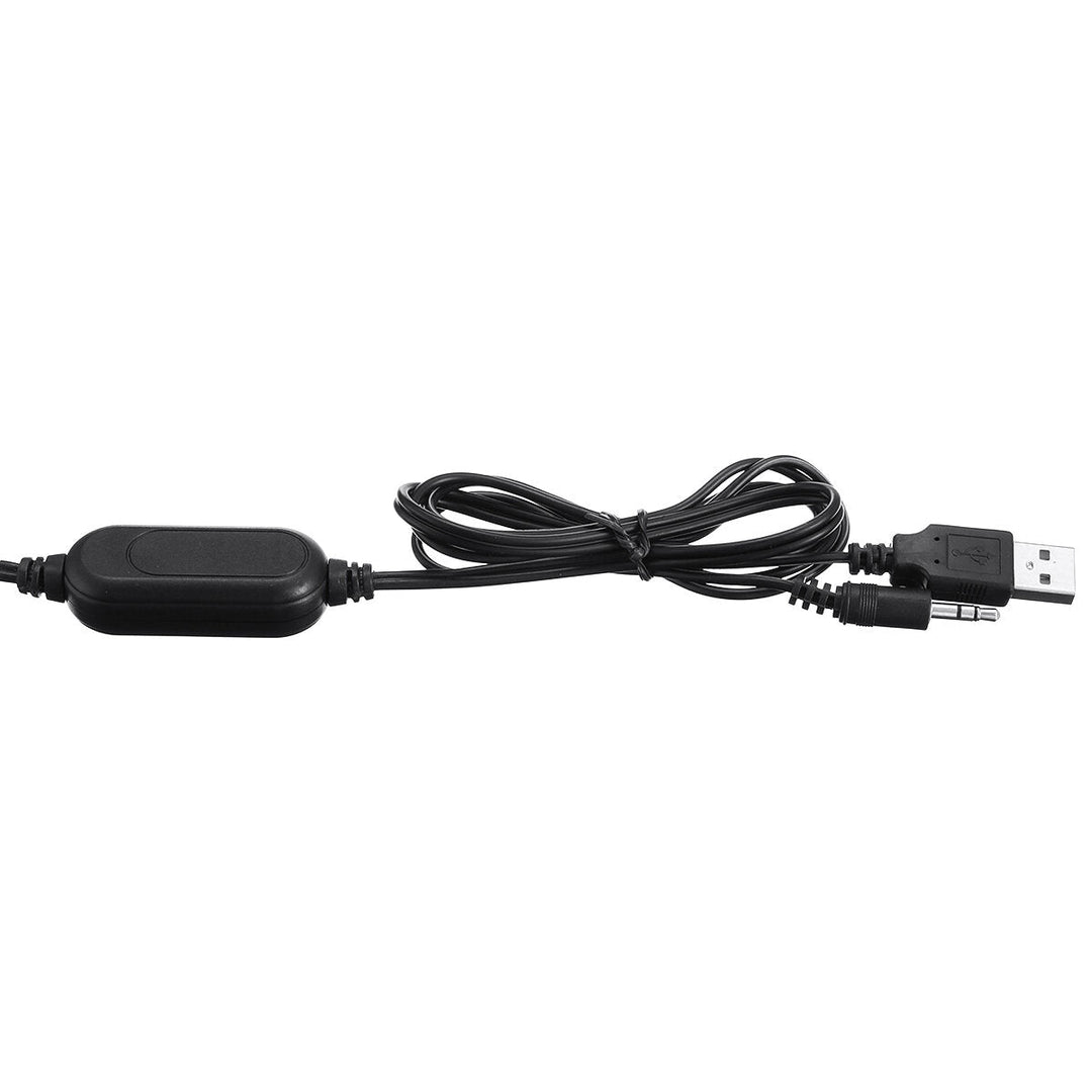 6W Powerful Multimedia HiFi Bass Portable USB SoundBar Speakers with Volume Control for PC Desktop Image 4