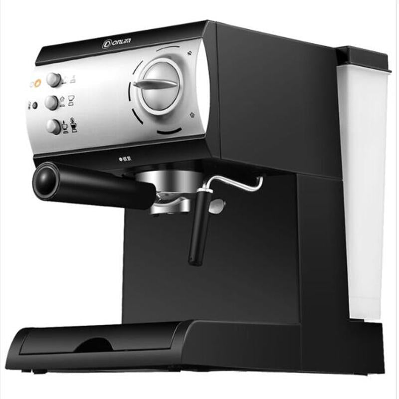 850W Full Semi-automatic Coffee Machine Steam Milk Foam Instant Home Commercial Image 2