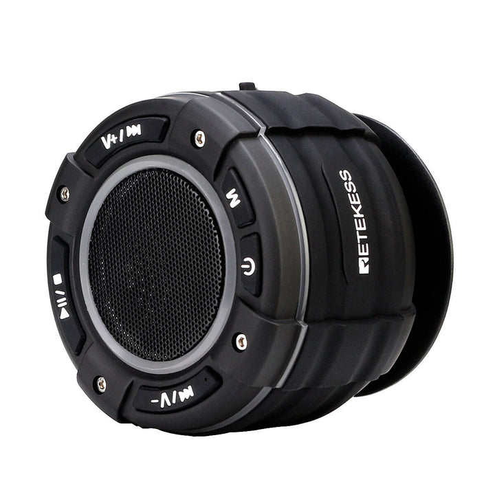 87-108MHz FM Radio bluetooth IP67 Waterproof Speaker LED Light Music Player for Dancing Sing Outdoor Image 4