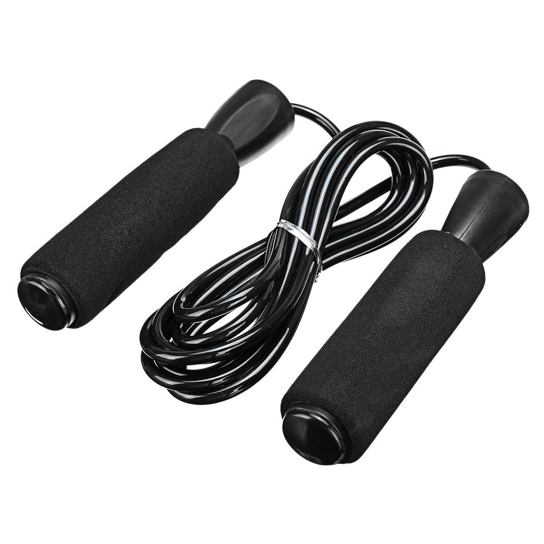 7 Pcs/Set Ab Rollers Kit Push-UP Bar Jump Rope Hand Gripper Knee Pad Resistance Band Exercise Training Home Gym Fitness Image 6