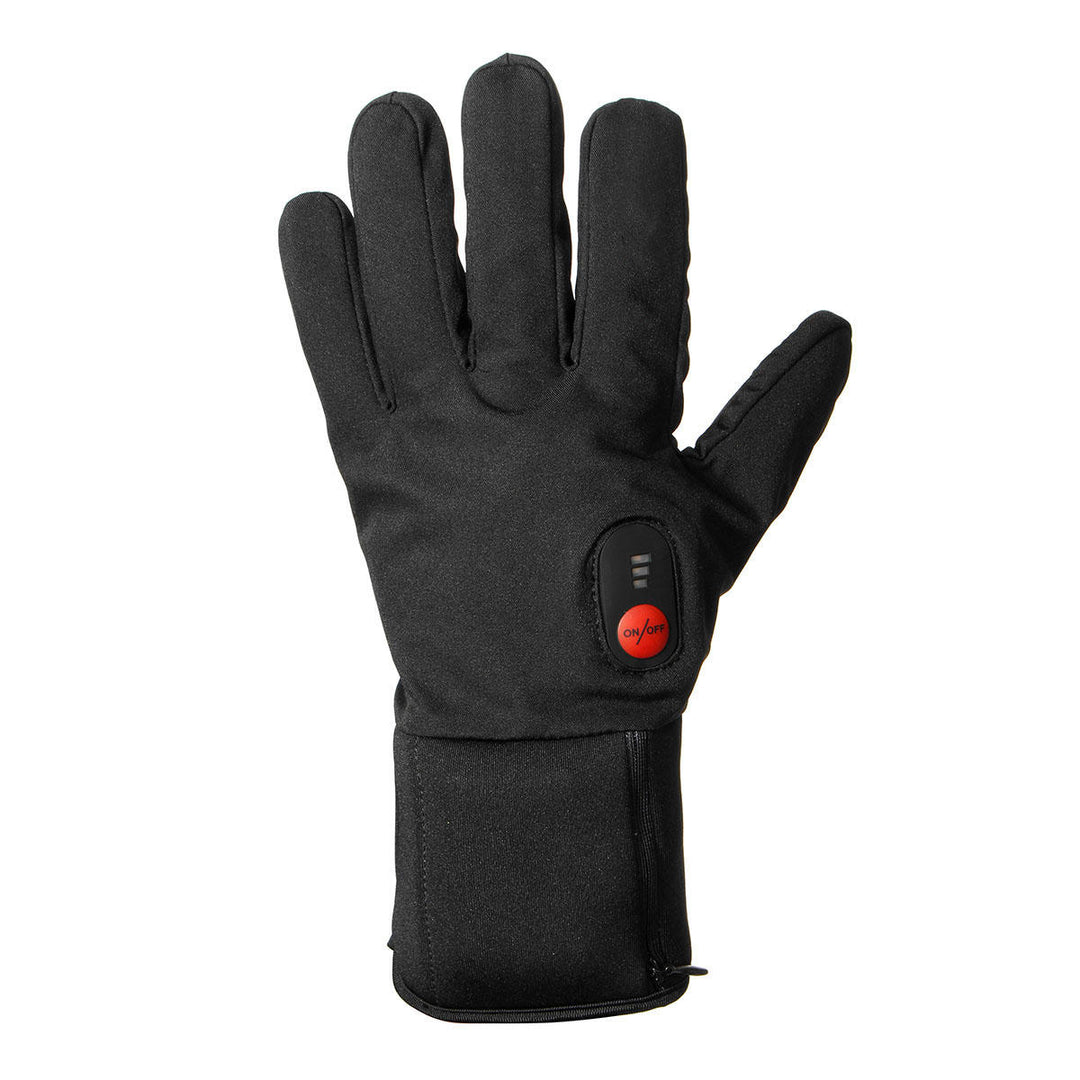7.4V 2200mah Electric Heated Gloves Motorcycle Winter Warmer Outdoor Skiing 3-Speed Temperature Adjustment Image 6