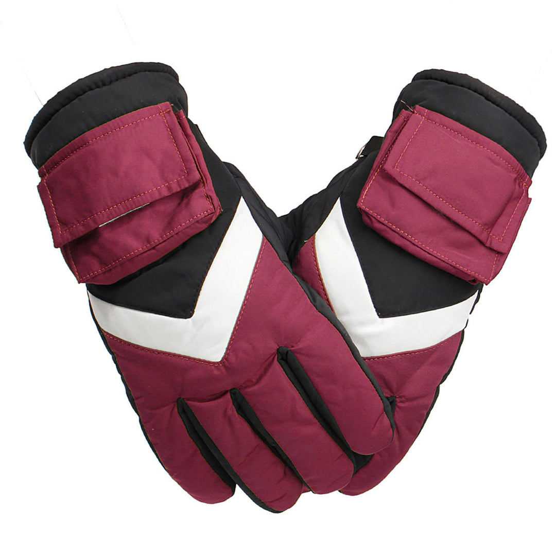 7.4V 2800mah Waterproof Battery Thermal Heated Gloves For Motorcycle Racing Winter Warmer Image 6
