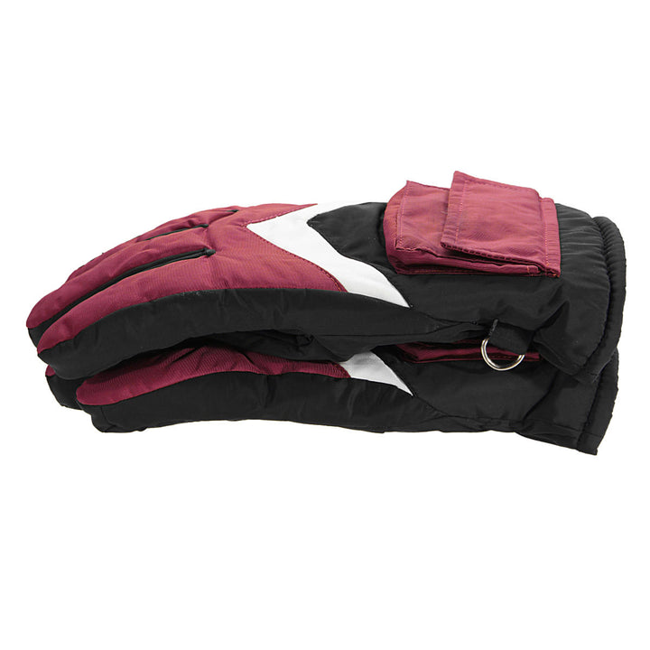 7.4V 2800mah Waterproof Battery Thermal Heated Gloves For Motorcycle Racing Winter Warmer Image 8