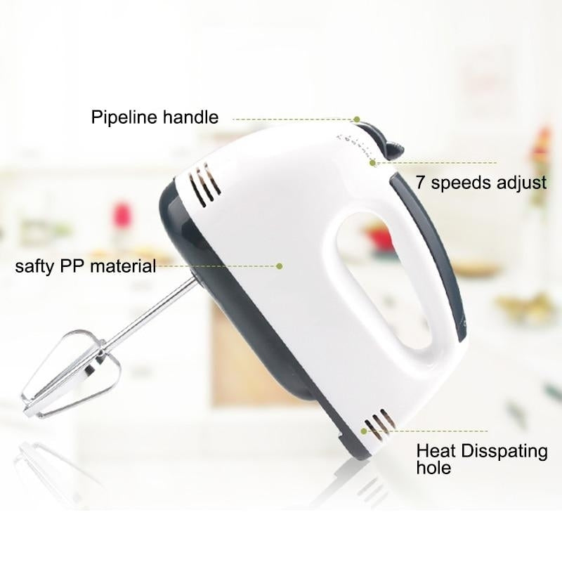 7 Speed Hand Mixer Food Blender Multi-functional Kitchen Electric Cooking Tools 220V Image 7