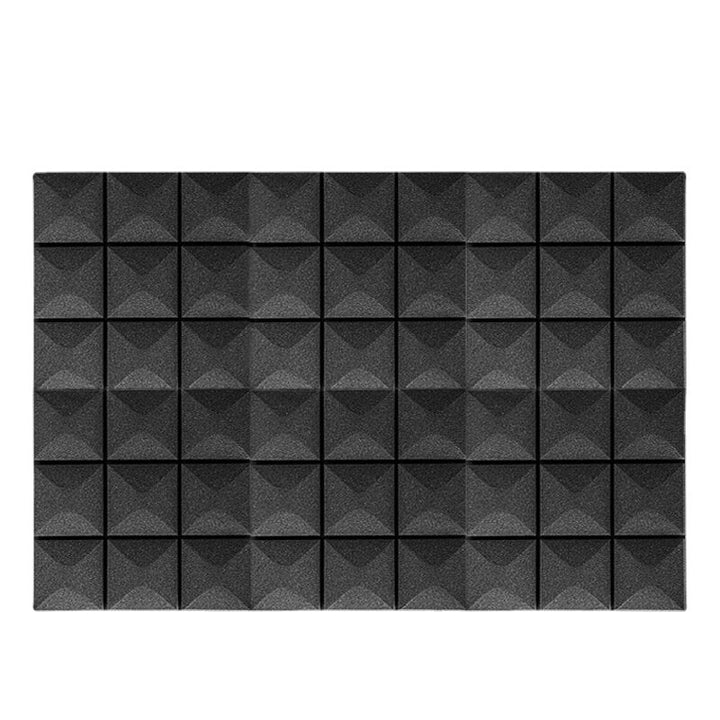 6pcs Acoustic Foam Studio Sound Proofing Isolation Panels 30x30x5cm Image 2
