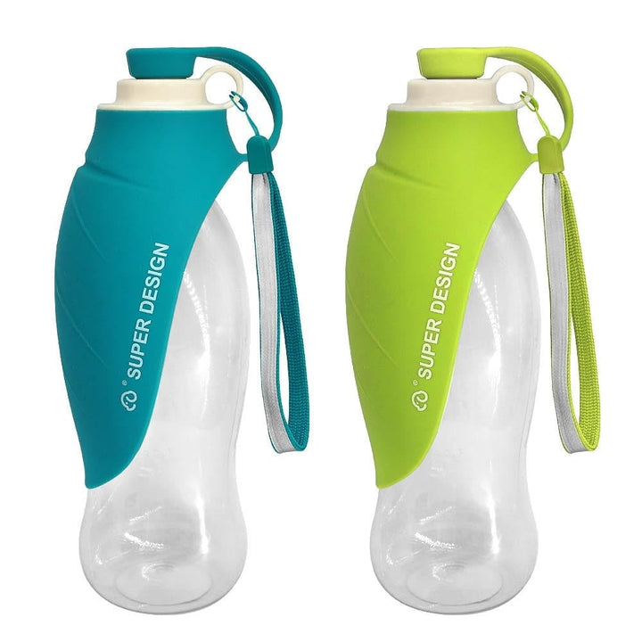 650ml Sport Portable Leaf Pet Dog Water Bottle Epandable Silicone Travel Dog Bottles Bowl For Puppy Cat DTTT Image 3