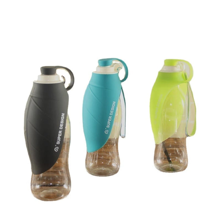 650ml Sport Portable Leaf Pet Dog Water Bottle Epandable Silicone Travel Dog Bottles Bowl For Puppy Cat DTTT Image 9