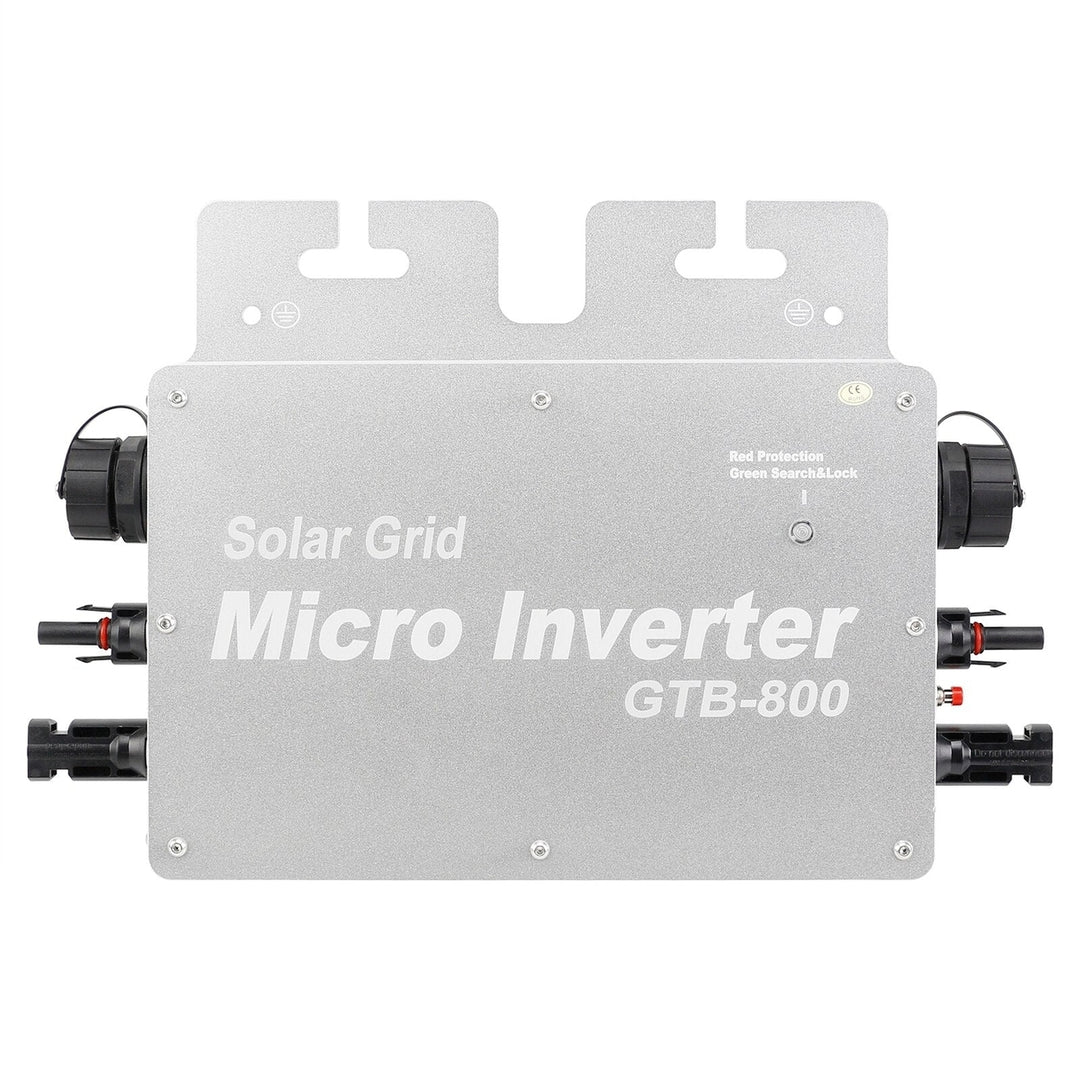 700W Grid Tie Micro Solar Inverter 230VAC Micro Inverter MPPT Operating 20-50V with WIFI Monitor IP65 Waterproof Silver Image 8