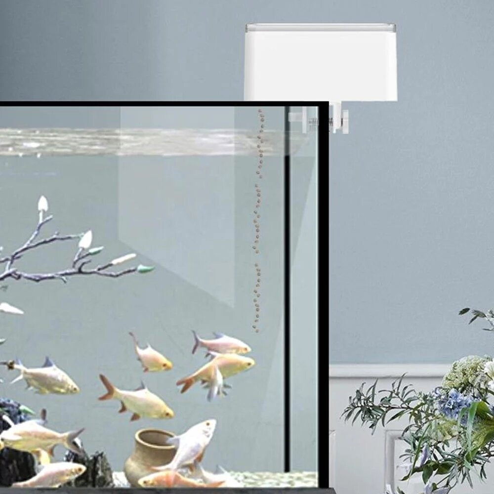 70ml Pet Feeding Fish Food Dispenser Digital Fish Feeder LED Aquarium for Fish Tank Image 4