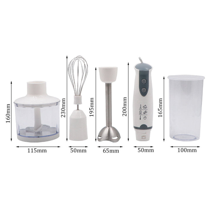 800W 220V Electric Handheld Blender Mixer Juice Meat Beef Eggbeater Stirrer Cup Image 2