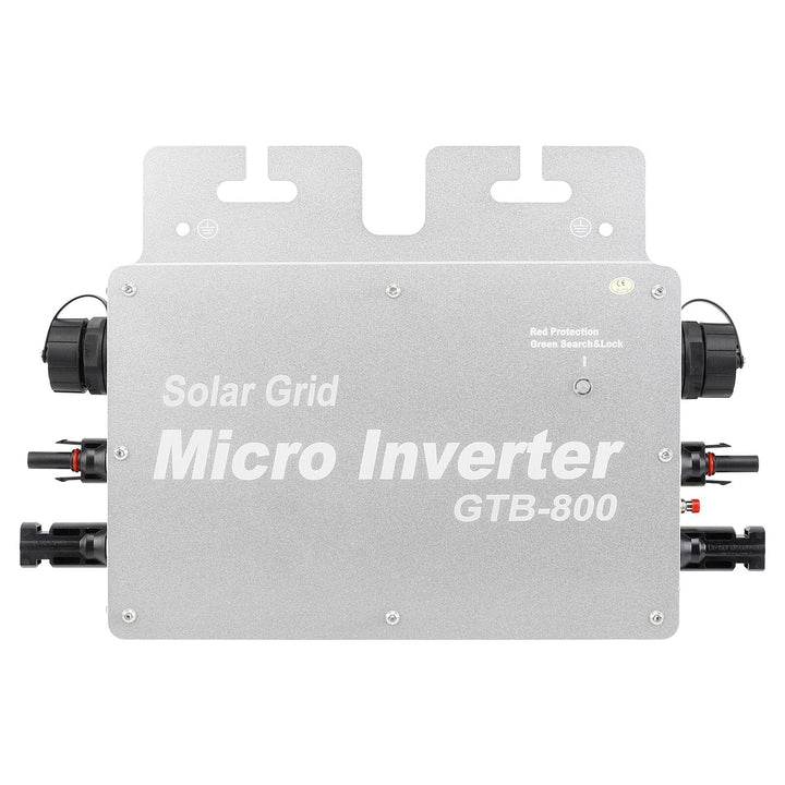 800W Grid Tie Micro Solar Inverter 230VAC Micro Inverter MPPT Operating 20-50V with WIFI Monitor IP65 Waterproof Silver Image 8