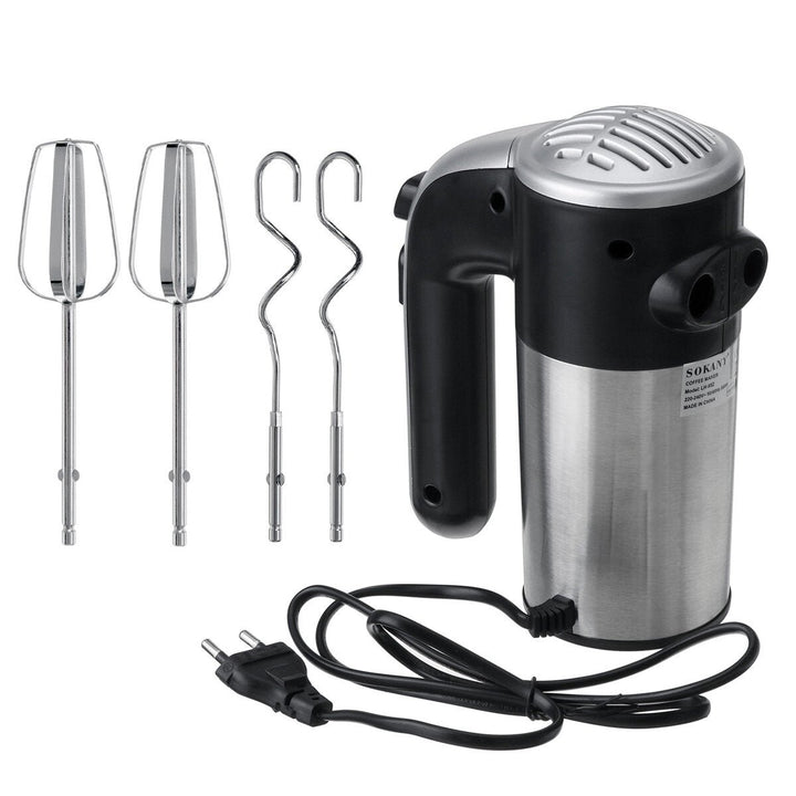 800W Kitchen Electric Hand Mixer with 5 Speeds Whisk with Egg Beater Dough Hook Image 10