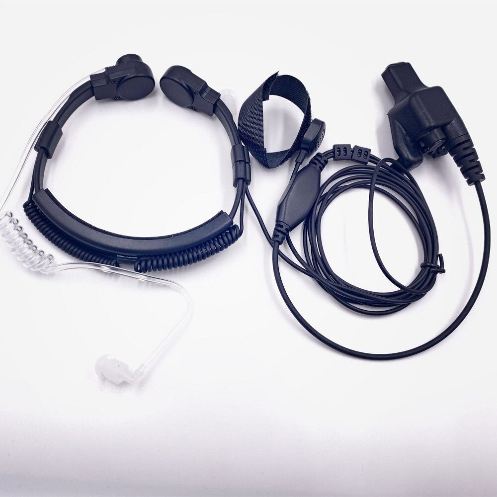 Adjustable Throat Mic Earphone Microphone Suitable for Motorola HT1000 XTS5000,2500,1500,GP900MTS2000 Throat Headphones Image 2