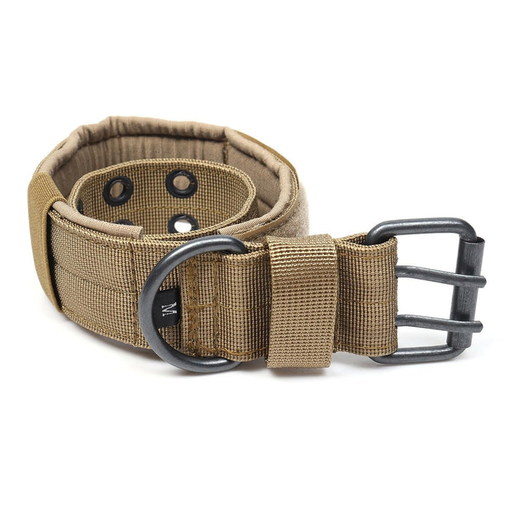 Adjustable Training Dog Collar Nylon Tactical Military With Metal D Ring Buckle Image 11