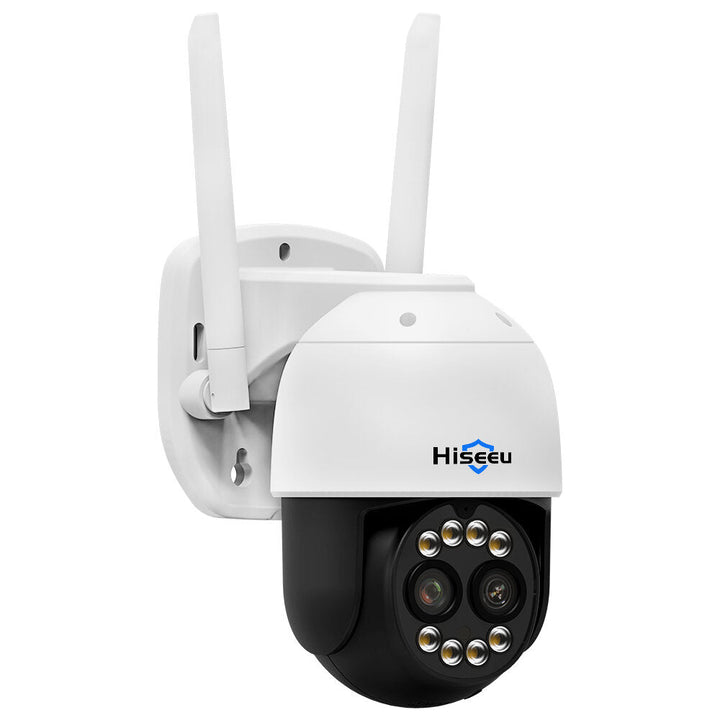 8MP 4K PTZ Wifi IP Camera Outdoor Security Protection 8X Zoom Dual Lens CCTV Video Surveillance Camera Ai Human Detect Image 2