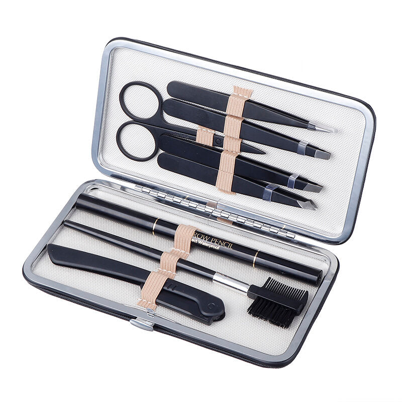 8Pcs Eyebrow Trimmer Trimming Tools Kit Cutter Image 2