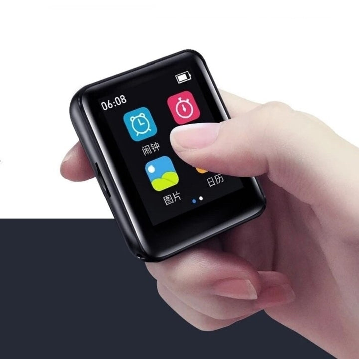 8GB 16GB 1.8 inch Full Touch Screen Mini Bluetooth MP3 Player HiFi Music with FM Radio E-book Pedometer Image 6