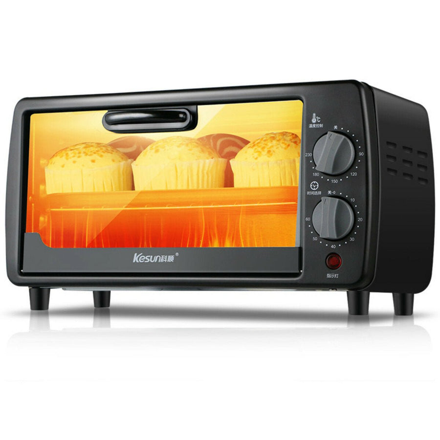 9L 220V Benchtop Electric Oven Timing Household Temperature Control Bake Toast Image 1