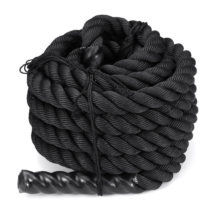 9/12/15m Battle Rope Strength Training Undulation Rope Exercise Tools Home Gym Fitness Equipment Image 1