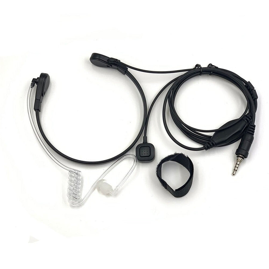 Adjustable Throat Mic Earphone Microphone Suitable for VX-7R Yaesu VX-6R VX170R Walkie-talkie Throat Control Throat Image 1