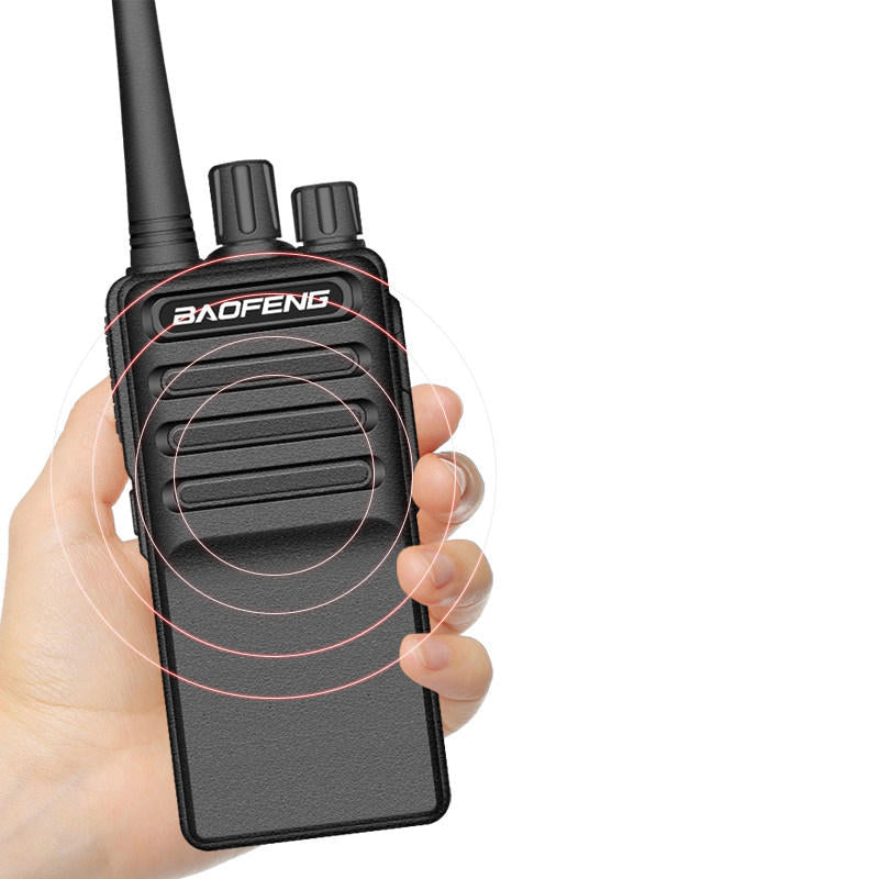 8W 5-20KM USB Charging Ultra Thin Handheld Radio Walkie Talkie 400-470MHz 16 Channels Driving Hotel Civilian Intercom Image 3