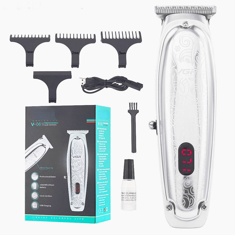 Adjustable Salon Professional Cordless Electric Hair Clipper Image 1