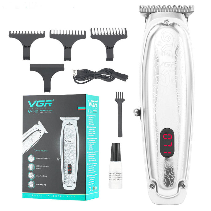 Adjustable Salon Professional Cordless Electric Hair Clipper Image 4