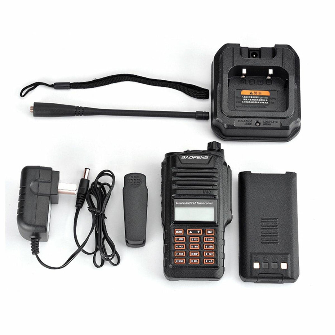 8W IP68 Waterproof Walkie Talkie 128 Channels 400-520MHz Dual Brand Two Way Handheld Radio VHF UHF IP68 Waterproof Image 6