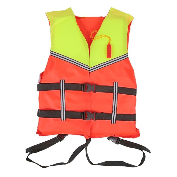 Adult Lifesaving Life Jacket Buoyancy Aid Boating Surfing Work Vest Safety Survival Suit Image 9